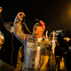 Members of Antifa and Proud Boys clash in the middle of the street following the “Million MAGA March” on November 14, 2020, in Washington, D.C.
